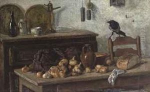 La Cuisine: A Kitchen Still Life by Anna Boch