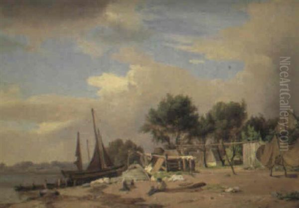 Et Parti Af Fiskerlejet Sletten(?) - view 1