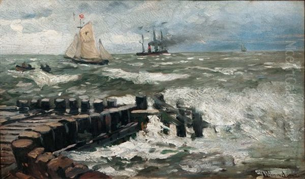 Brandung Am Pier - view 1