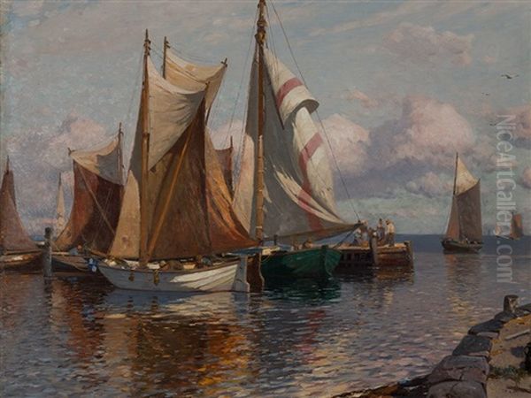 Sailboats - view 1