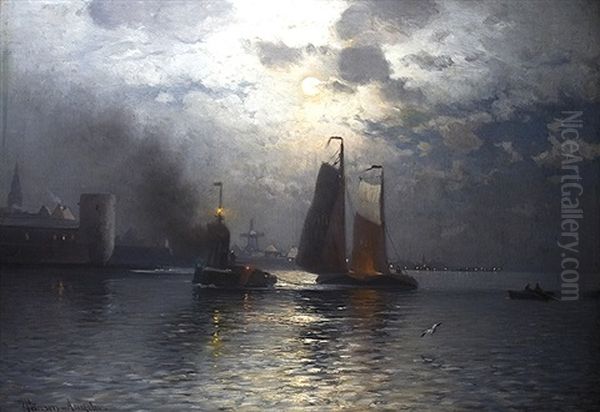 Moonlit Night - view 1