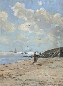 By The Sea by Heinrich Petersen-Flensburg