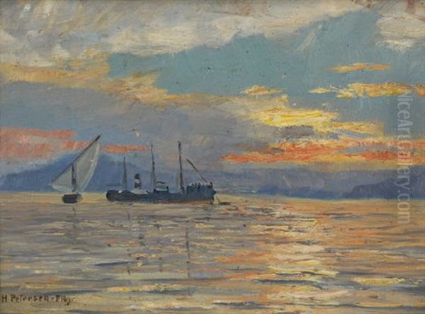 Norwegische Seelandschaft - view 1
