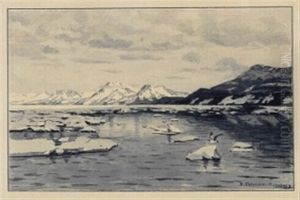 Kusten- Und Hafenansichten, Fischerboote (4 Works) by Heinrich Petersen-Flensburg
