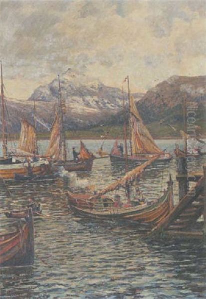 Im Hafen Von Tromso - view 1