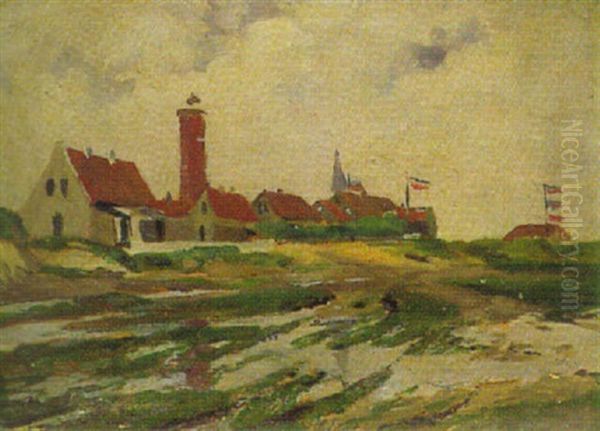 Inseldorf Mit Leuchtturm (nordsee) - view 1