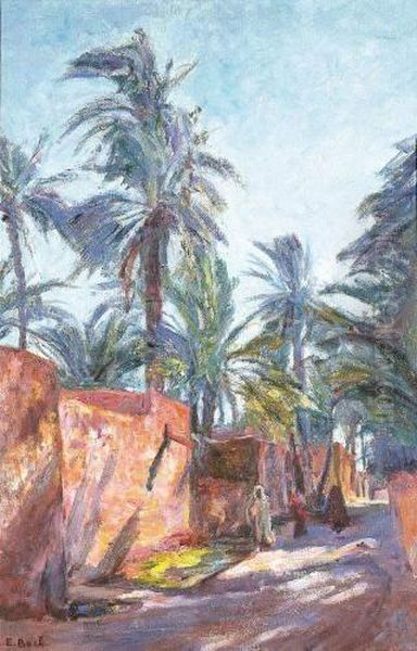Dans L'oasis, Biskra, Algerie (ca. 1908-1910) - view 1