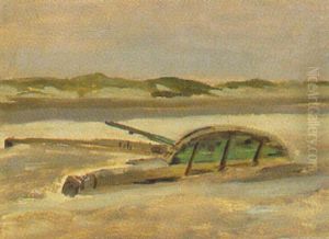Strandgut - Nordsee by Heinrich Petersen-Flensburg