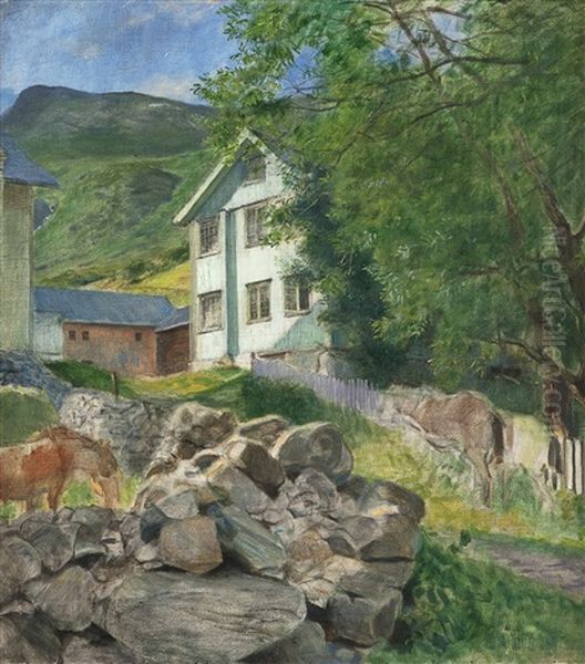 Gamlegarden Skogstad Ettermiddagssol - view 1