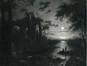 Moonlit Capriccio by Abraham Pether