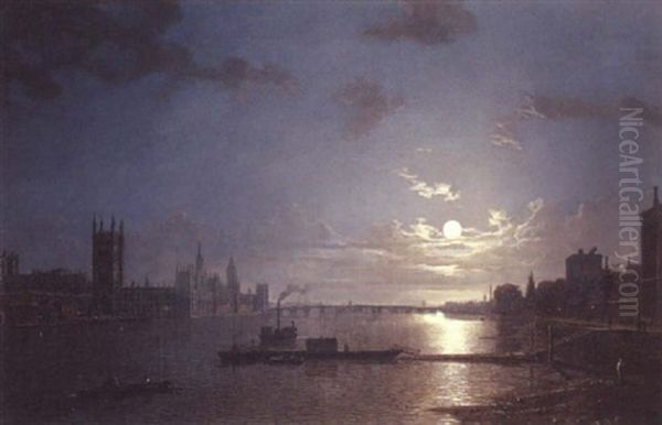 Westminster From The Thames - view 1