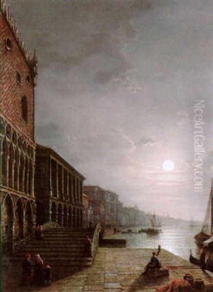 The Riva Degli Schiavoni, Venice - view 1
