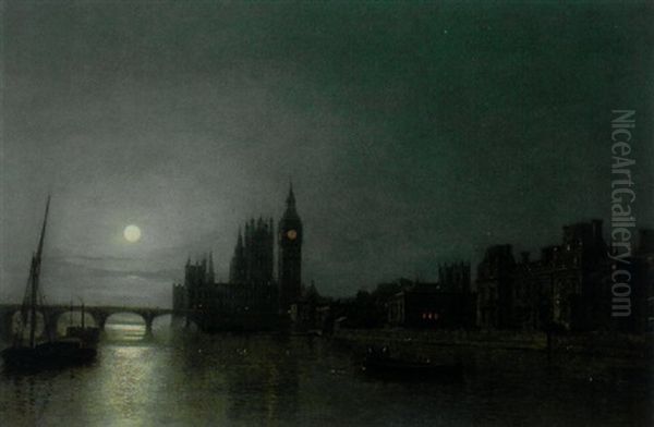 Westminster By Moonlight - view 1