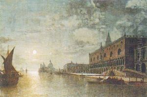 Venetian Canal Scene