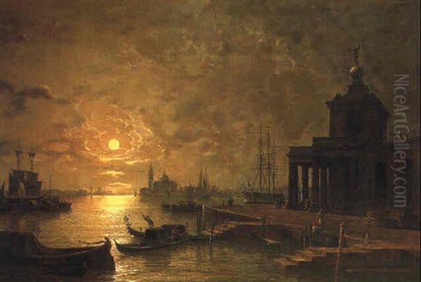 San Giorgio Maggiore And The Campanile, Venice - view 1