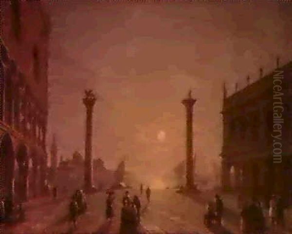 The Grand Canal Venice From Piazza San Marco. - view 1