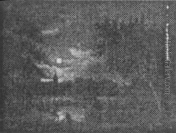 Fishing By Moonlight - view 1