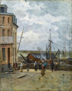 Im Hafen Von Le Treport