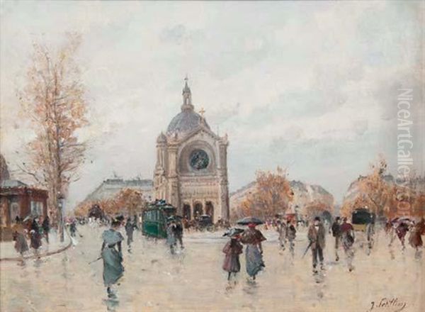 La Place Saint Augustin - view 1