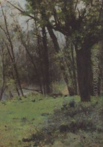 Sommerliche Waldlandschaft Sommerliche Waldlandschaft