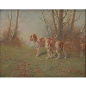 Two Spaniels Two Spaniels