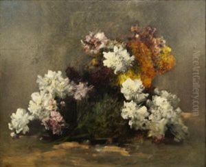 Floral Still Life by Eugene Petit