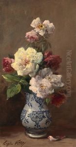 Blumenstuck Mit Rosen by Eugene Petit