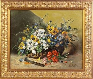 Still Life With Flower Basket