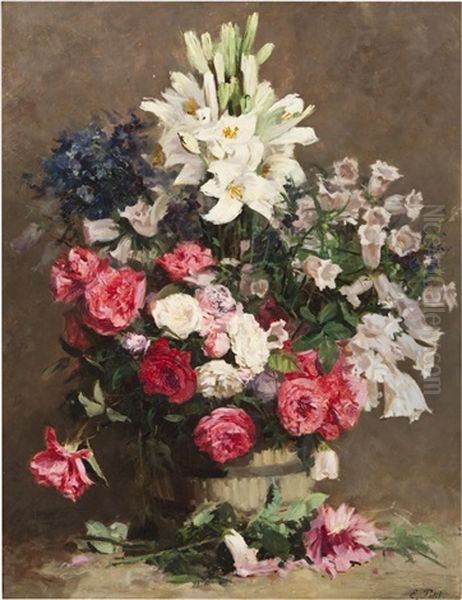 A Bouquet Of Roses And Lilies - view 1