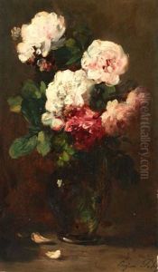 Blumenstillleben by Eugene Petit