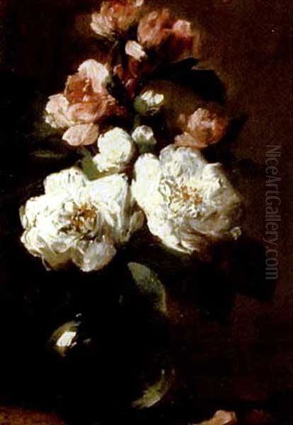 Bouquet De Fleurs Dans Un Vase - view 1