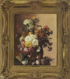 Still Life With Carnations by Eugene Petit