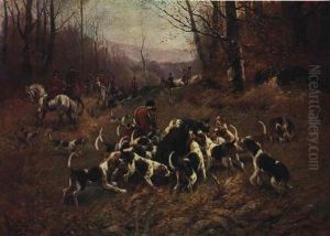 Chasse A Courre by Eugene Petit