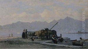 Vue Du Lac Leman by Francois Bocion