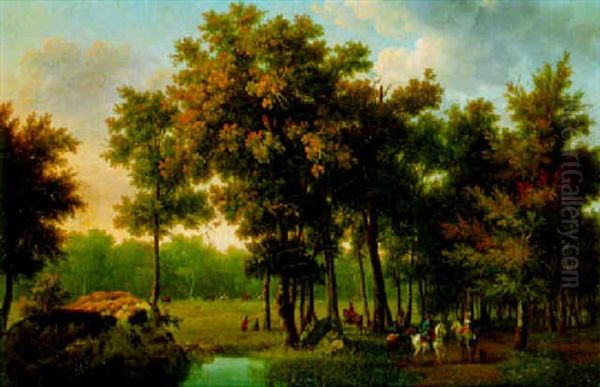Paysage Forestiers Animes De Personnages - view 1