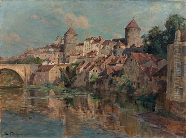Vue De Semur-en-auxois - view 1