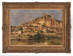 Hilltop Village On A River Hilltop Village On A River