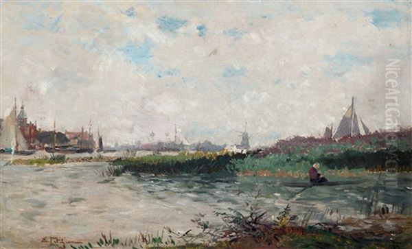 Roeier Voor De Stad Dordrecht - view 1