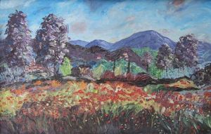 Paysage by Edmond Marie Petitjean