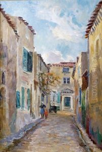 Rue De Village Provencal