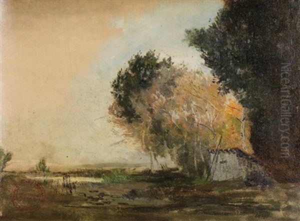 Les Arbres Proches De L'etang - view 1
