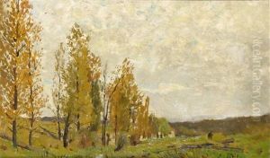 Willows In Winter; Poplars In Autumn