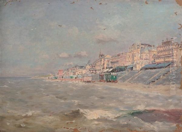Front De Mer, La Plage Et Les Cabines - view 1