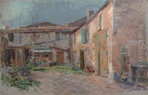 Cour De Ferme, L'ete En Lorraine
