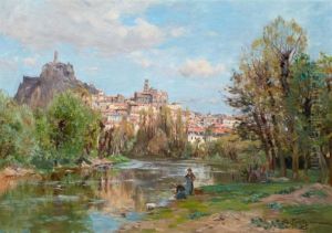Une Rue Provencale (+ Le Village Du Puy En Valay; 2 Works) Une Rue Provencale (+ Le Village Du Puy En Valay; 2 Works)