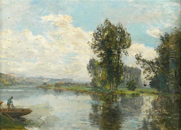 La Moselle Pres De Charmes Dans Les Vosges - view 1