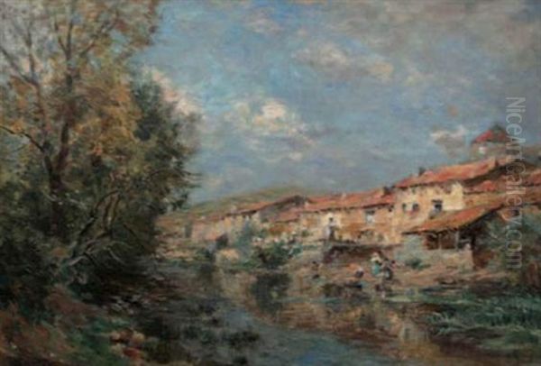 La Meuse A Vaucouleur - view 1