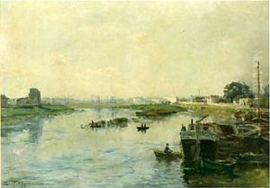 La Saone Pres De Chalons-sur-saone La Saone Pres De Chalons-sur-saone