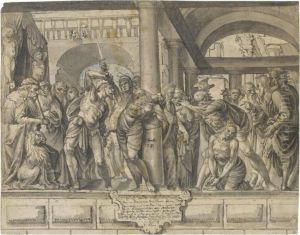 The Judgement Of Brutus by Hans Ii Bock