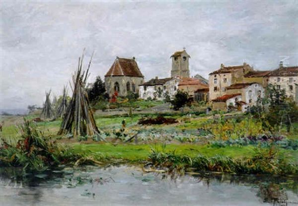 A Riverside Village - view 1